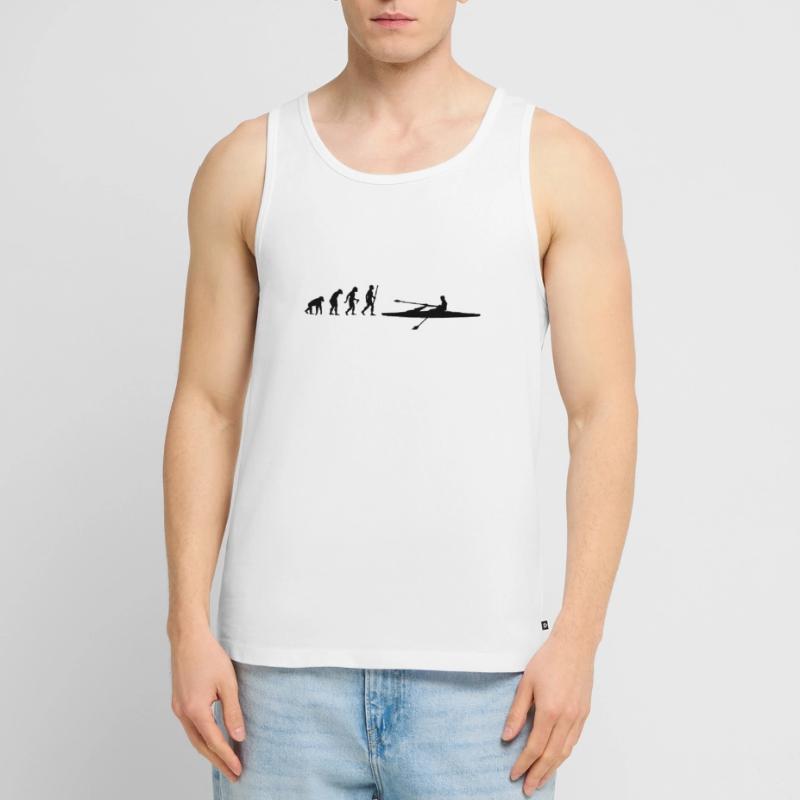 Rower Evolution Men's Premium Organic Tank Top