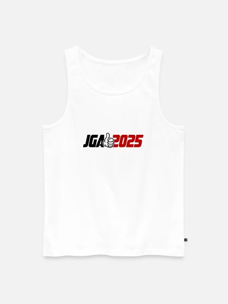 Jga 2025 Junggesellenabschied - Männer Premium Bio Tank Top - Weiß