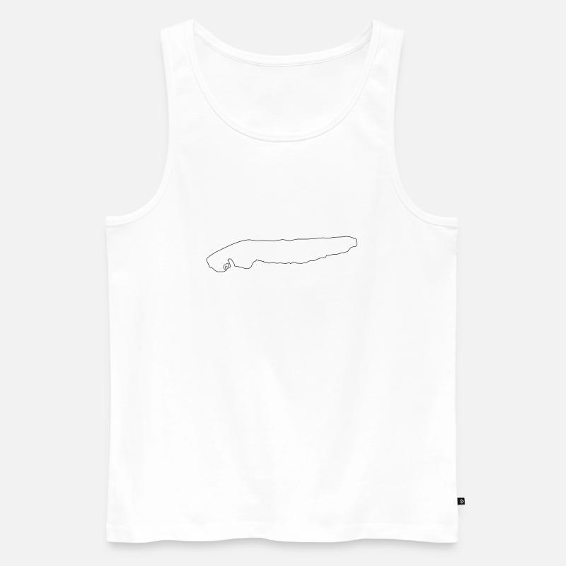 norderney - Männer Premium Bio Tank Top - Weiß