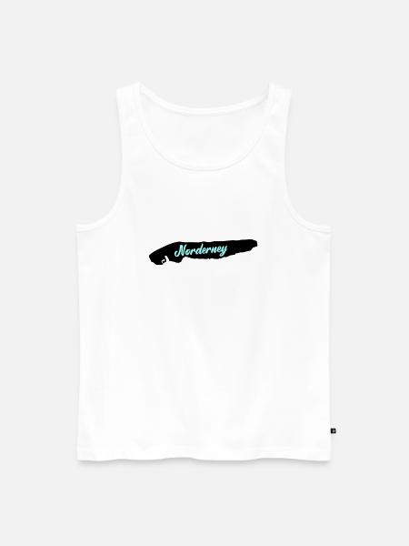 Norderney Island - Men's Premium Organic Tank Top - white
