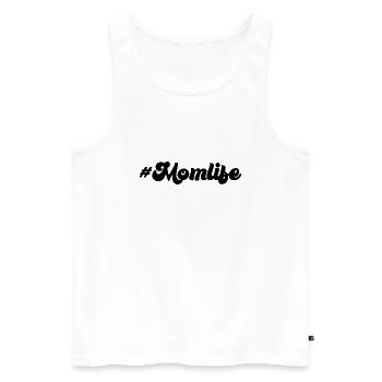 Schwangerschaft Babyparty Babyshower Boy Girl - Männer Premium Bio Tank Top - Weiß - Vorne - AI Model Male 178 light (178cm)