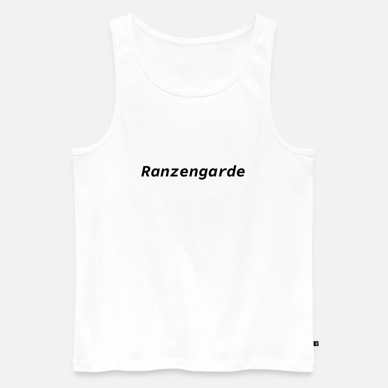 Ranzengarde - Ranze Franz - Männer Premium Bio Tank Top - Weiß