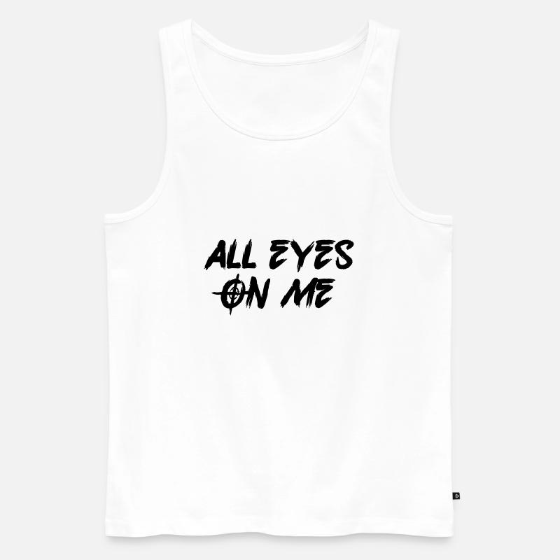 selbstbewusst Selbstbewußtsein - Männer Premium Bio Tank Top - Weiß