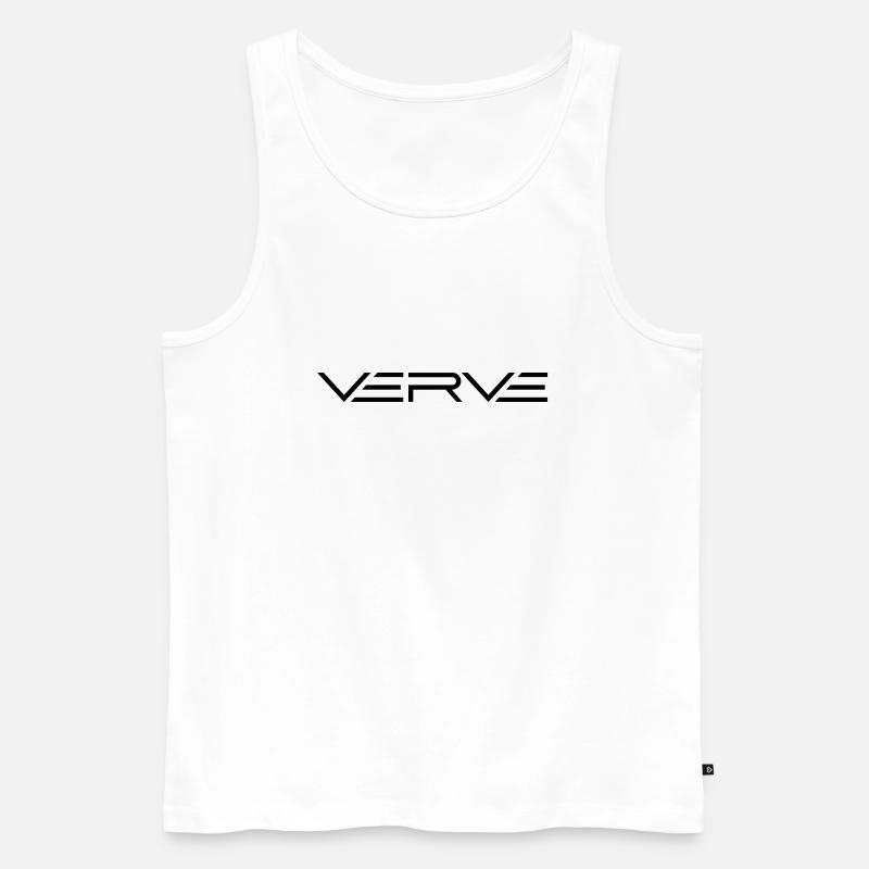 Verve - Männer Premium Bio Tank Top - Weiß