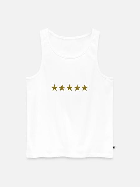 stars - Débardeur bio Premium Homme - blanc
