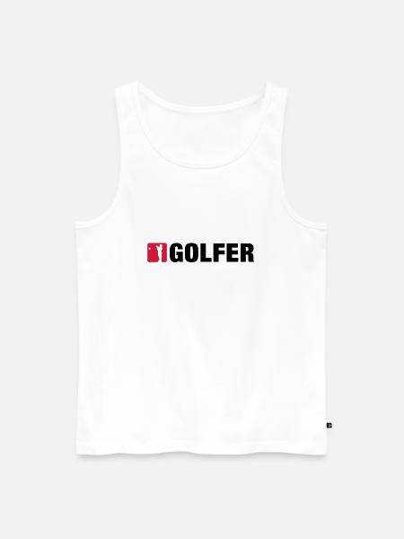 golf__2__f2 - Débardeur bio Premium Homme - blanc