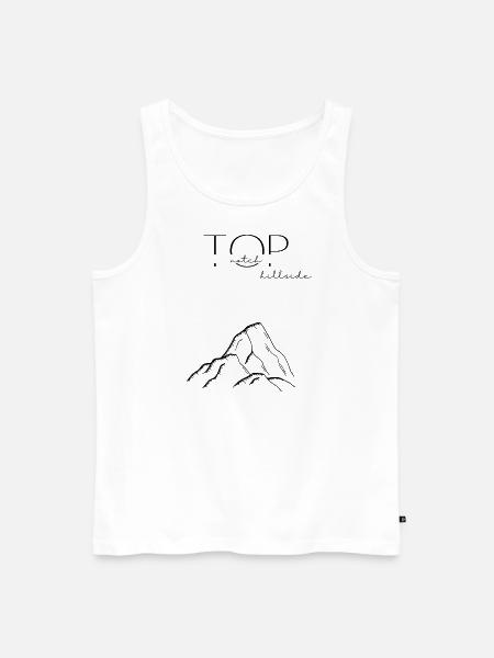Top Notch - Männer Premium Bio Tank Top - Weiß