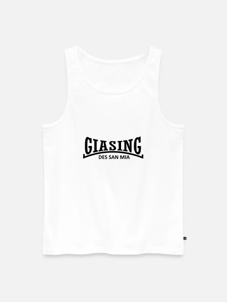 GIASING des san Mia - Männer Premium Bio Tank Top - Weiß