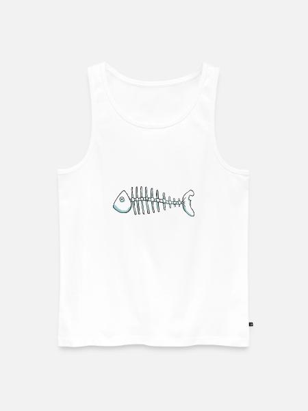 Poissons - Débardeur bio Premium Homme - blanc