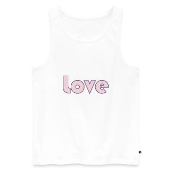 PAAR. ICH HABE GERADE GEHEIRATET. Junggesellinnenabschied. HEILIGER VALENTINSTAG. MARIES - Männer Premium Bio Tank Top - Weiß - Vorne - Michal (187cm)