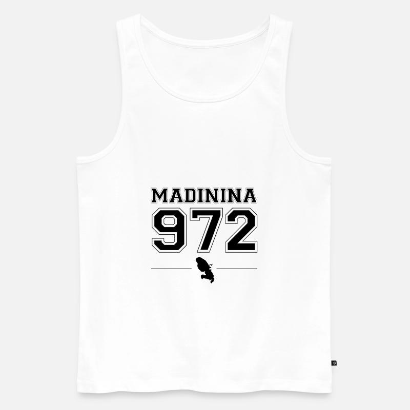 madinina Schule - Männer Premium Bio Tank Top - Weiß