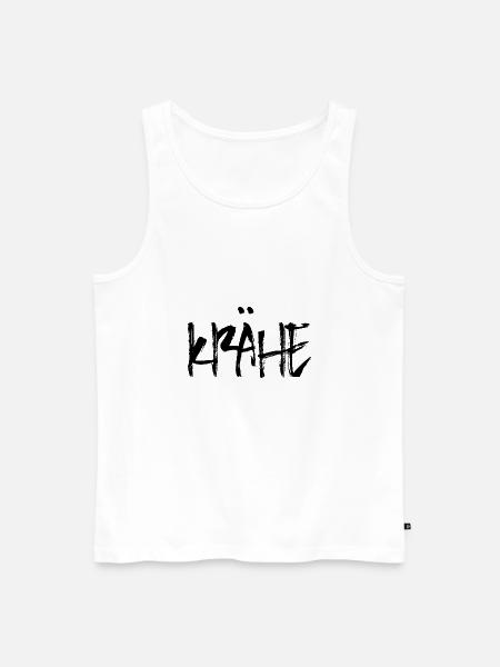 Krähe - Männer Premium Bio Tank Top - Weiß