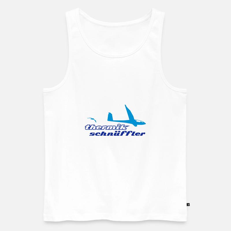 thermikschnueffler_a - Männer Premium Bio Tank Top - Weiß