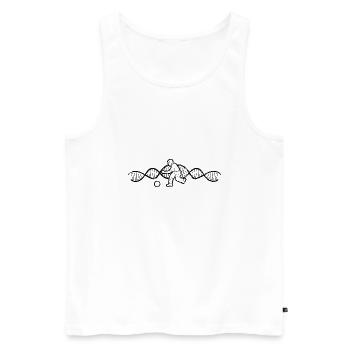 Kegel Bowler Sport Bowling Bowling Bowling Ball - Men's Premium Organic Tank Top - white - Front - Michal (187cm)