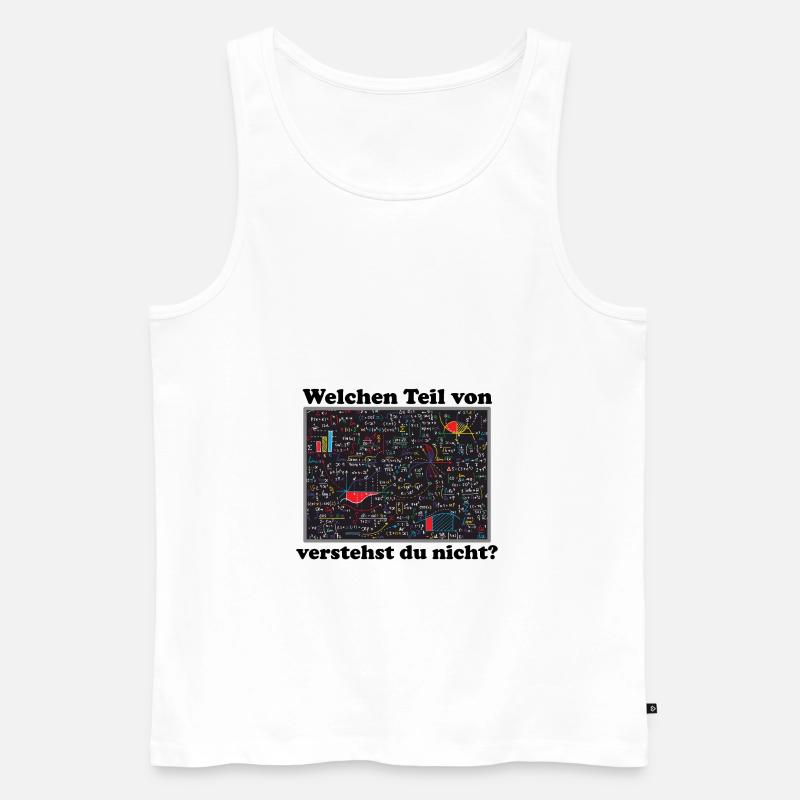 Mathewitz - Männer Premium Bio Tank Top - Weiß