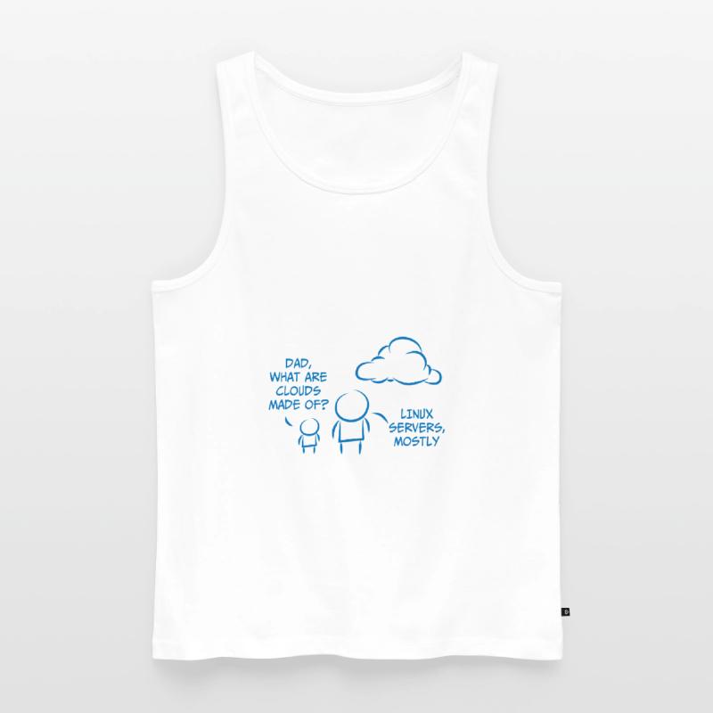 Linux It PD Developer Programming Gift Men's Premium Organic Tank Top