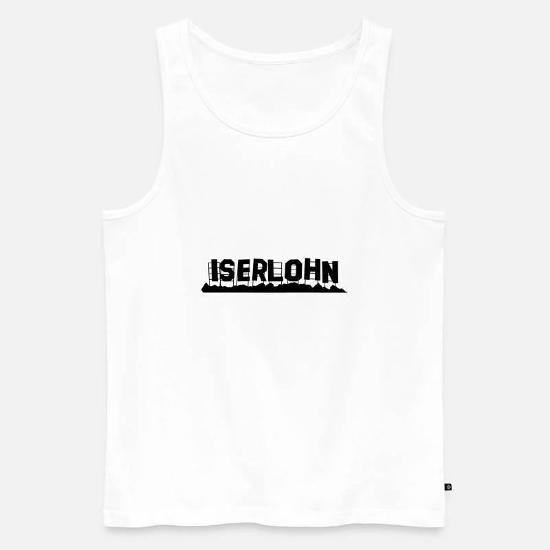 Iserlohn - Débardeur bio Premium Homme - blanc