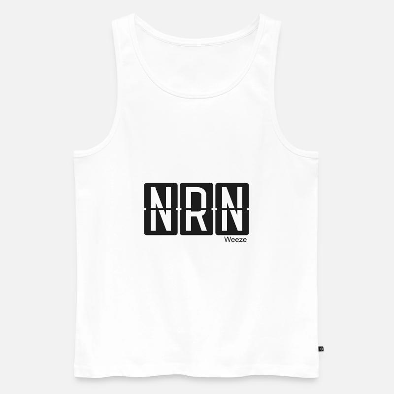 Weeze - Männer Premium Bio Tank Top - Weiß