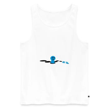 Board Game / Board Game (2c) - Men's Premium Organic Tank Top - white - Front - Michal (187cm)