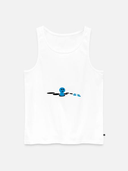 Board Game / Board Game (2c) - Men's Premium Organic Tank Top - white