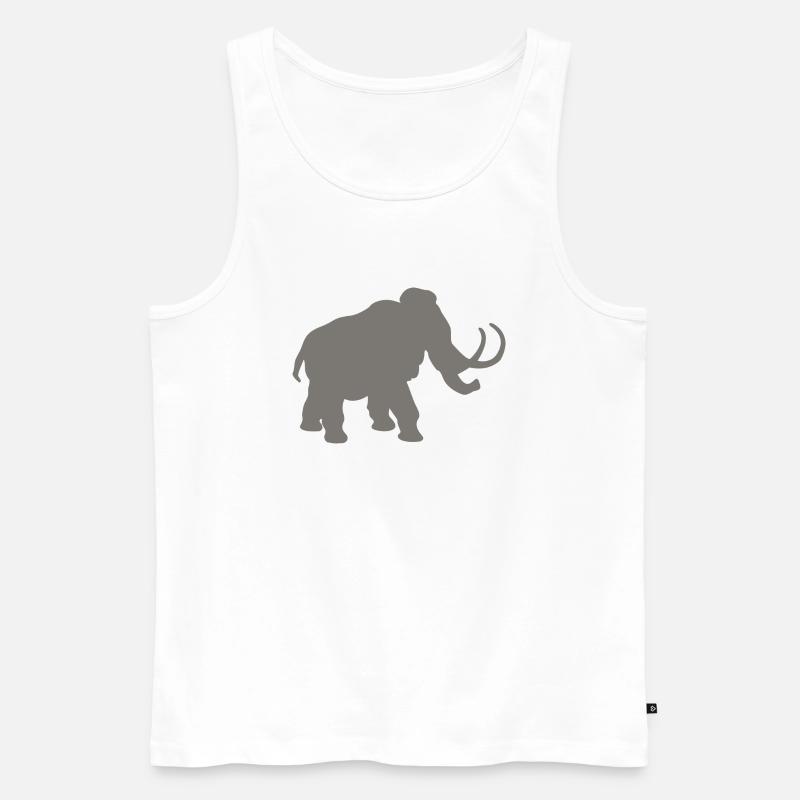 Mammut - Männer Premium Bio Tank Top - Weiß