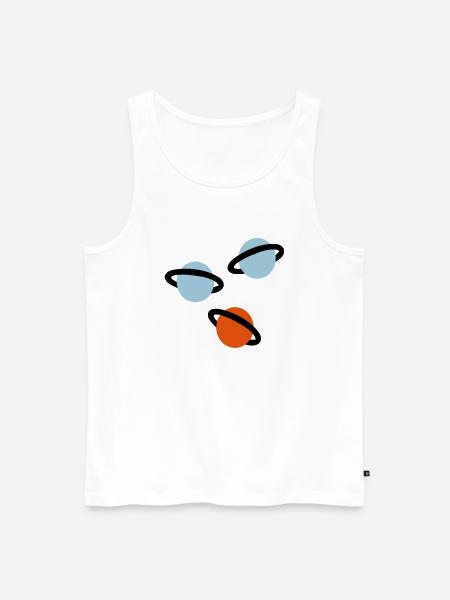 lollipop - Men's Premium Organic Tank Top - white