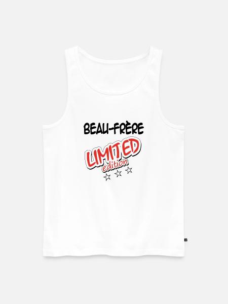 Schwager LIMITIERTE AUFLAGE - Männer Premium Bio Tank Top - Weiß