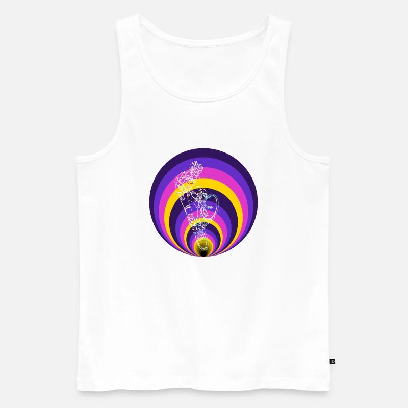 BMX (BMX) - Männer Premium Bio Tank Top - Weiß