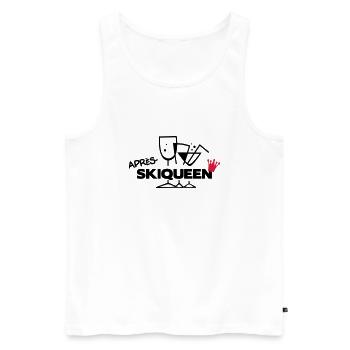 Apres Ski Queen - Männer Premium Bio Tank Top - Weiß - Vorne - Michal (187cm)