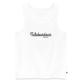 Bretagne - Talabardeur für immer - Männer Premium Bio Tank Top - Weiß - Vorne - AI Model Male 178 light (178cm)