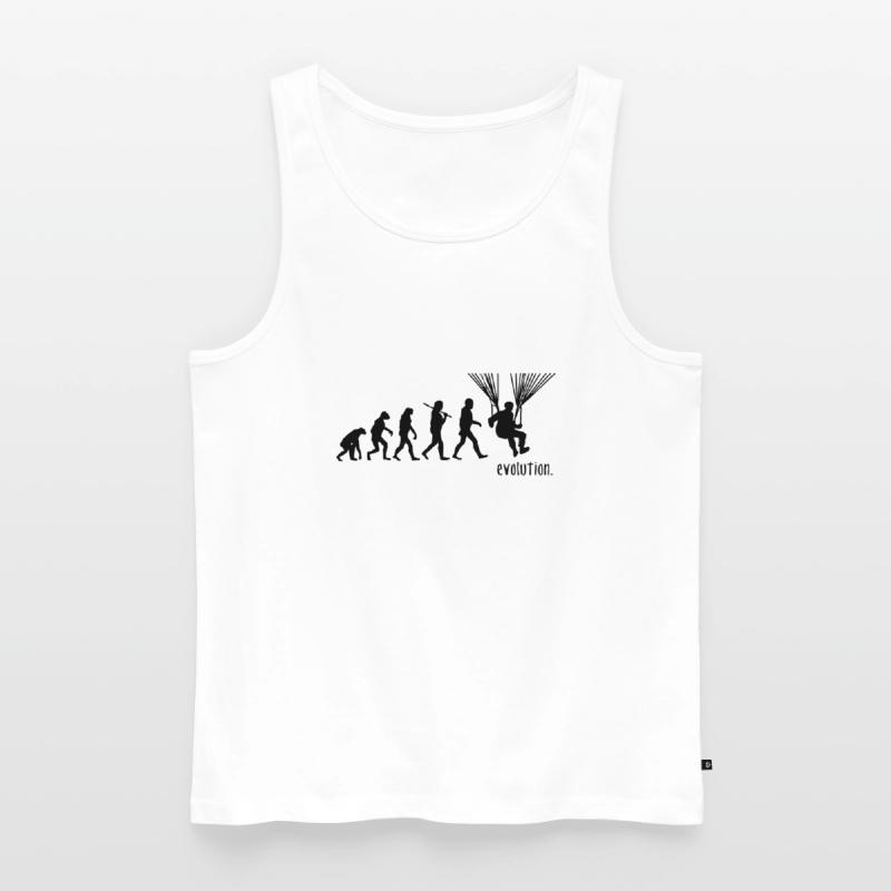 paragliding evolution Men's Premium Organic Tank Top