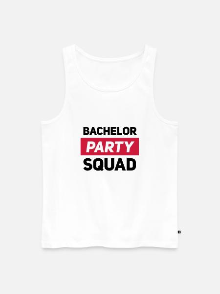 Junggesellenabschied - Männer Premium Bio Tank Top - Weiß