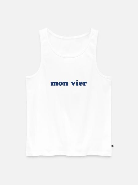 mon vier ! - Débardeur bio Premium Homme - blanc