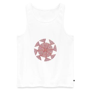 Who Knows? - Men's Premium Organic Tank Top - white - Front - AI Model Male 178 light (178cm)