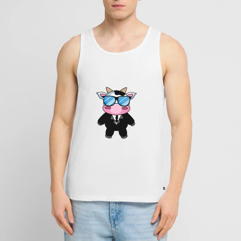 Security oder eher SeKUHrity? Männer Premium Bio Tank Top