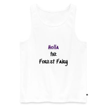Forest Fairy - Männer Premium Bio Tank Top - Weiß - Vorne - AI Model Male 178 light (178cm)