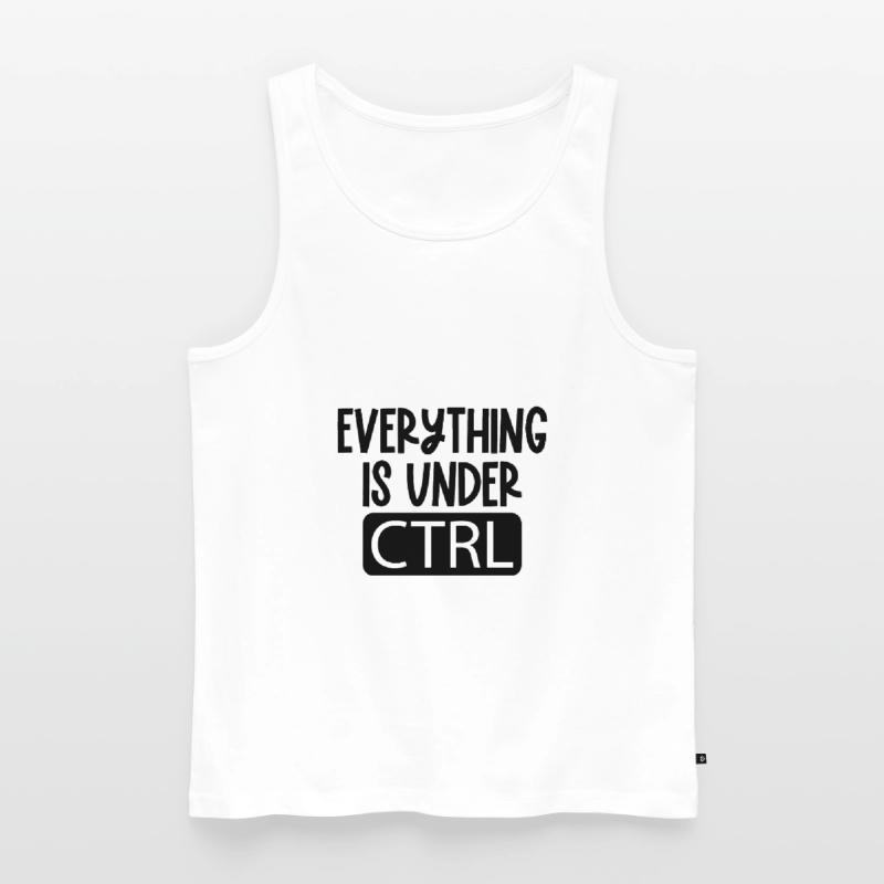 Everything is under ctrl Programming Informatique Débardeur bio Premium Homme