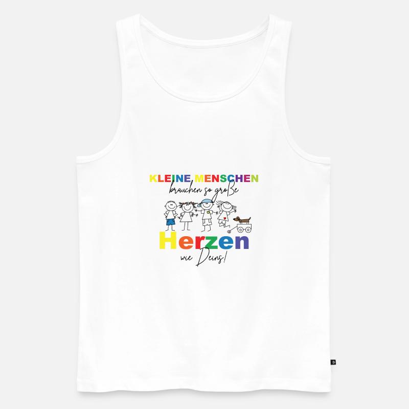 Kindergarten Abschied - Männer Premium Bio Tank Top - Weiß