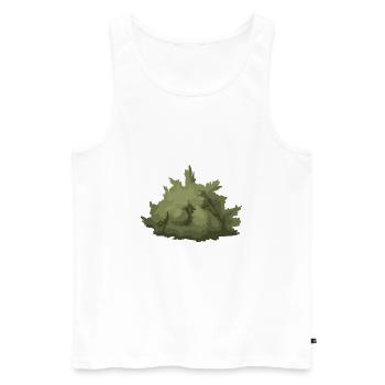 strauecher buesche shrubbery garten garden plants2 - Männer Premium Bio Tank Top - Weiß - Vorne - Michal (187cm)