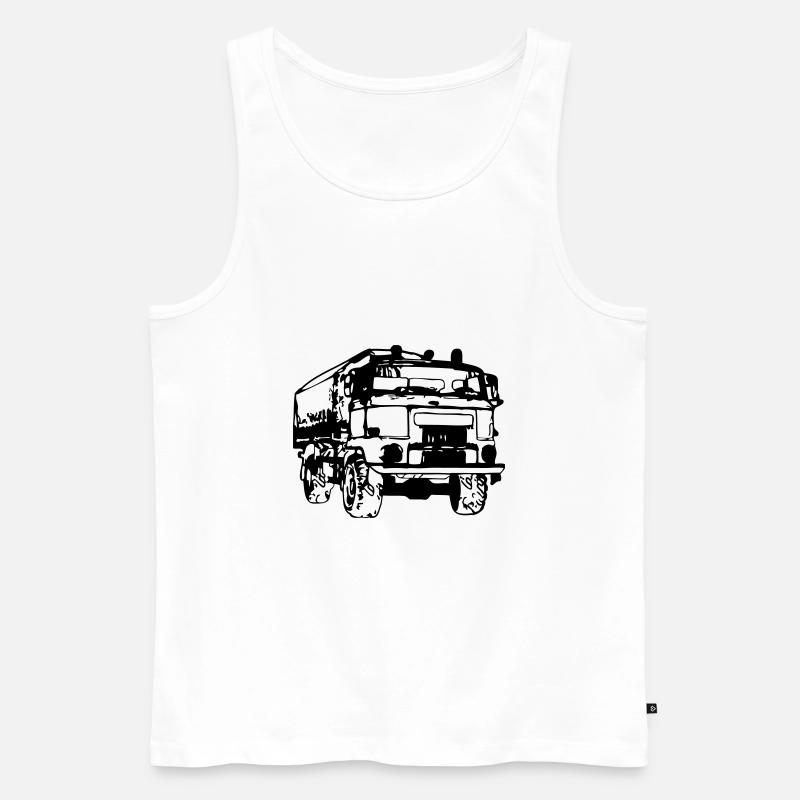 IFA LKW L60 - Männer Premium Bio Tank Top - Weiß