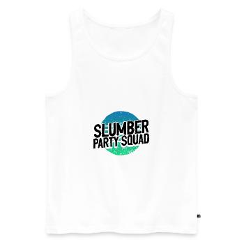 Sleepover Gift Girl's Slumber Party Squad Gifts - Men's Premium Organic Tank Top - white - Front - Michal (187cm)