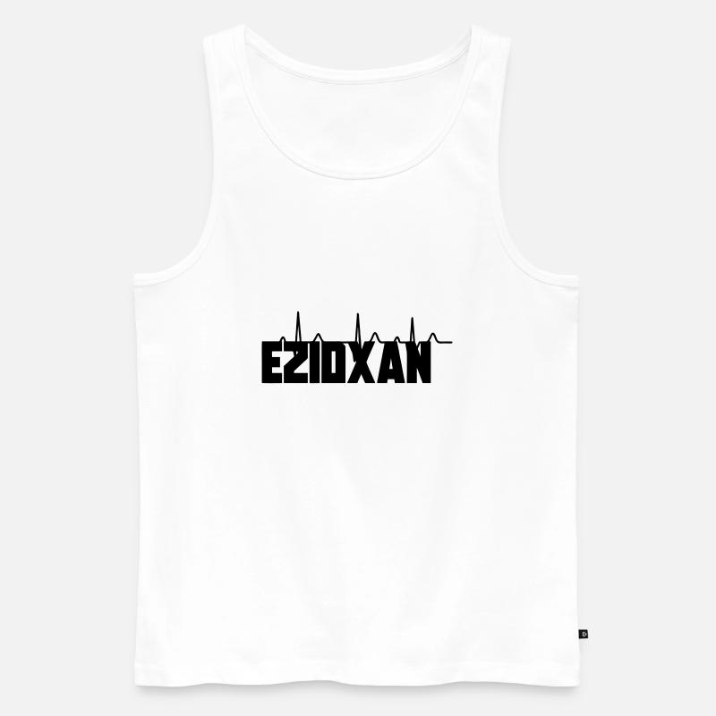Ezidxan - Männer Premium Bio Tank Top - Weiß