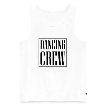 Équipe de danse - Débardeur bio Premium Homme - blanc - Devant - Michal (187cm)