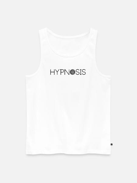 Hypnosis Hypnose Therapist Psychology Trance Coach - Men's Premium Organic Tank Top - white
