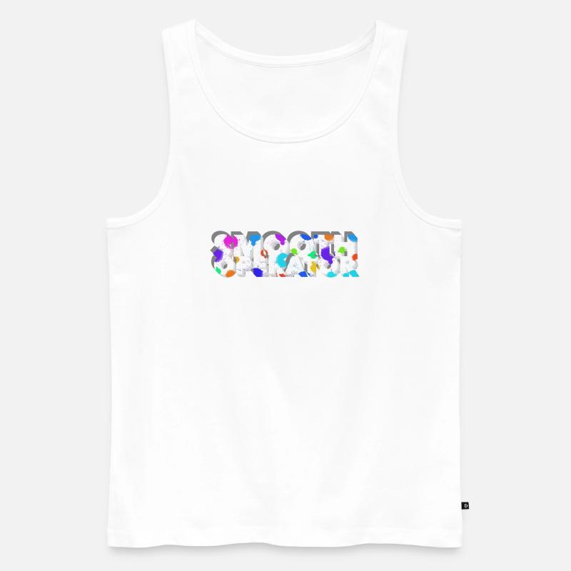 Smooth operator - Männer Premium Bio Tank Top - Weiß