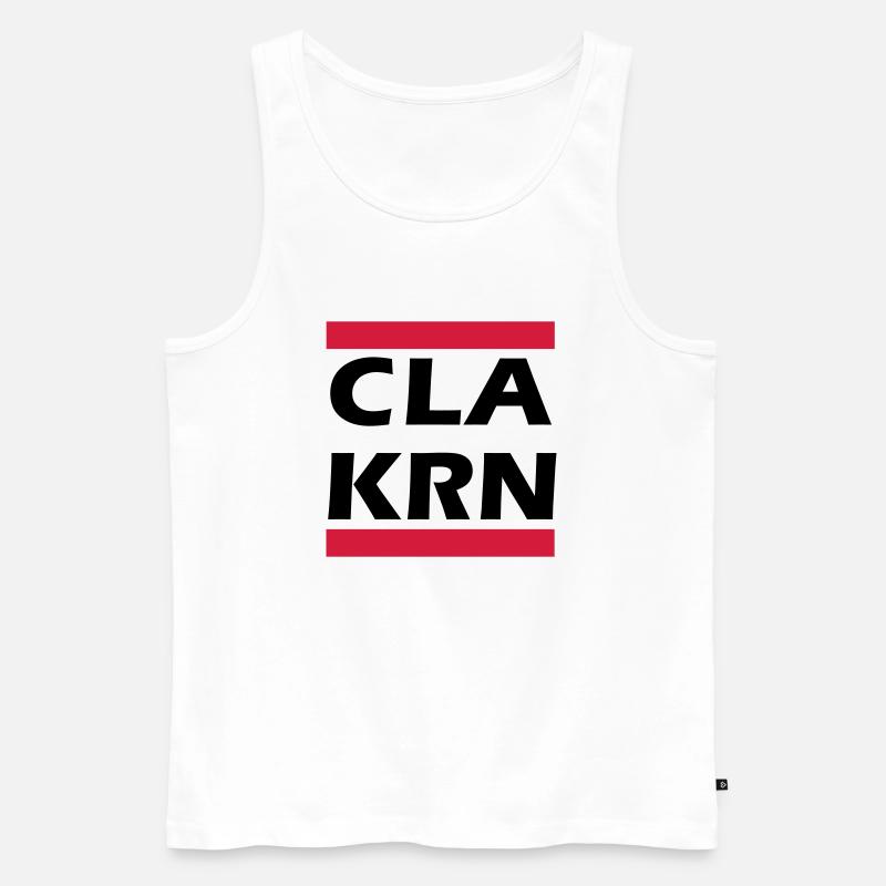 CLA KRN - Männer Premium Bio Tank Top - Weiß