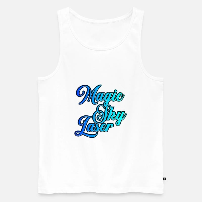 Magic 11 - Männer Premium Bio Tank Top - Weiß