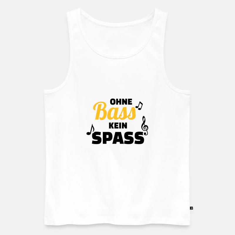 Chor - Männer Premium Bio Tank Top - Weiß
