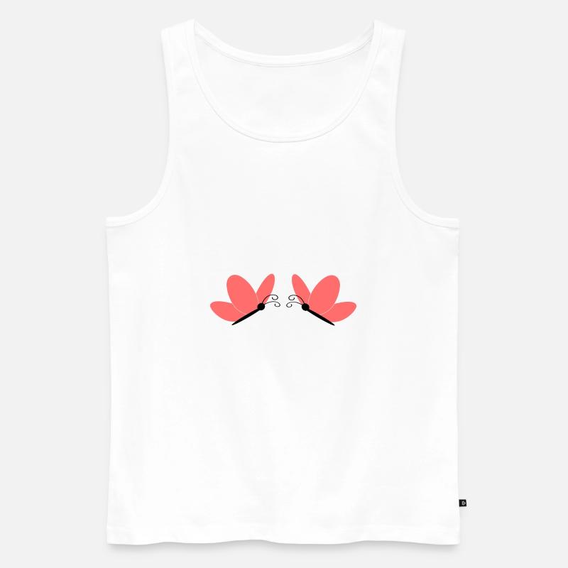 Muttertags Geschenk Mutter Muttertag Geschenkidee  - Männer Premium Bio Tank Top - Weiß