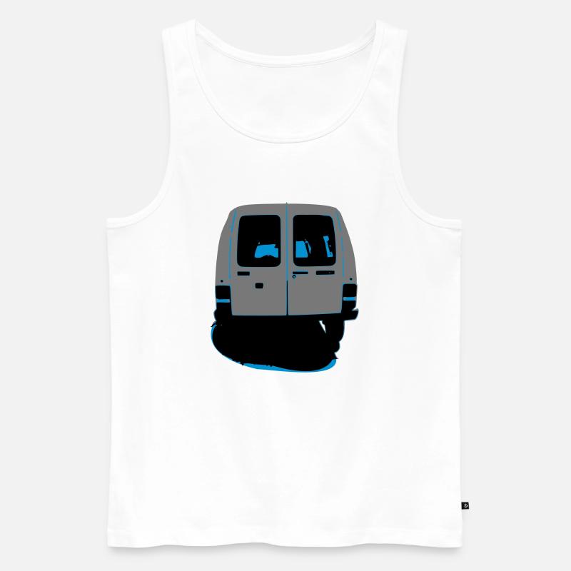 Bac Ck15 Combre - Männer Premium Bio Tank Top - Weiß